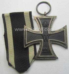 WWI-period: 'Eisernes Kreuz II. Klasse' (being a fully untouched and …