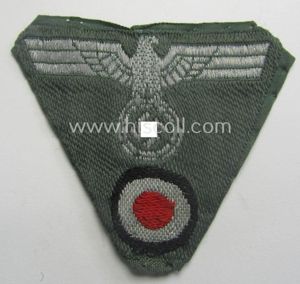 WH (Heeres) officers'-pattern: 'M41/M43-pattern'-cap-eagle/cocarde (cap-trapezoid or: 'Mützentrapez') as was intended …