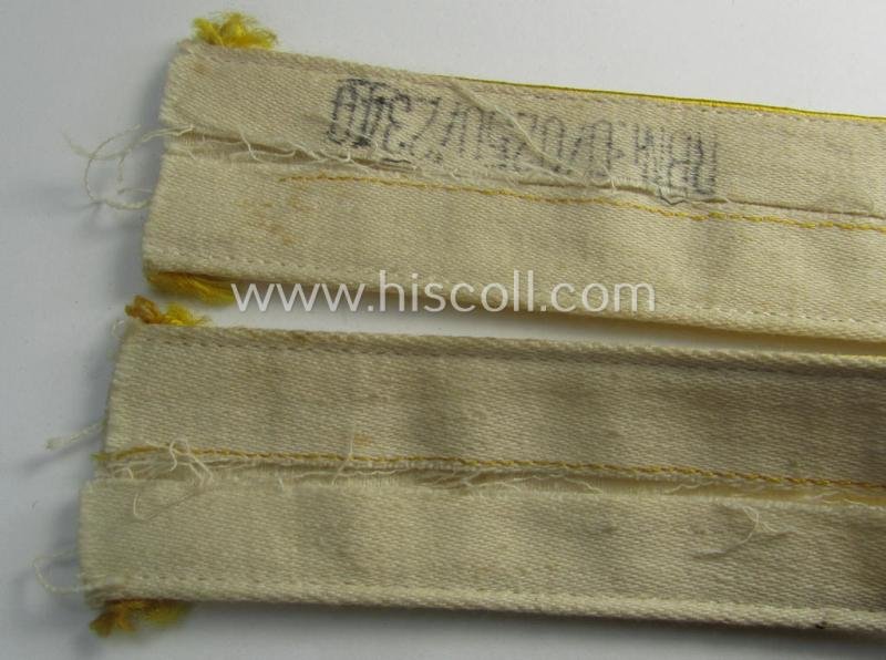 WH cuff-title (ie. 'Ärmelstreifen') entitled: 'Kreta' (being an example that bears a printed 'RbN.'-numeral) and that comes in a surely issued albeit simply never worn nor once tunic-attached, condition — image 8