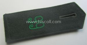 Single, WH (Heeres) EM-type (ie. 'M36-/M40'-pattern- and 'pointed styled-') 'cyphered' …