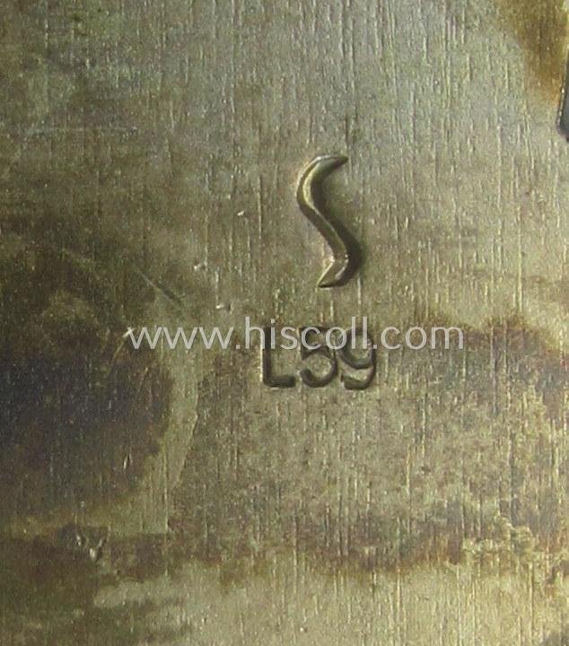 Rarely seen, WWI-period Iron Cross 1st class (or: 'Eisernes Kreuz 1. Klasse') being a very nicely preserved- and dual-maker- ie. 'L/59' and 'S'-marked!) example that came stored in its period (simplified) 'LDO'-etui — image 8