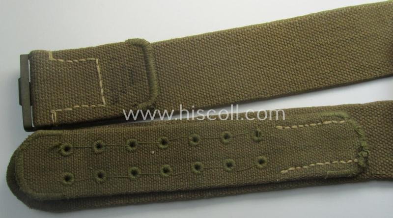 Moderately used WH (Heeres ie. LW etc.) 'tropical-issued': 'Koppelriemen' — image 3