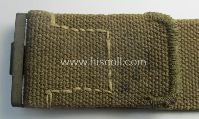 Moderately used WH (Heeres ie. LW etc.) 'tropical-issued': 'Koppelriemen' — image 4