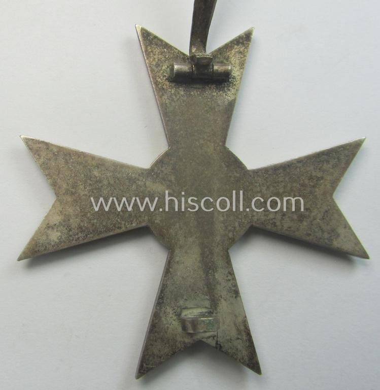 'Kriegsverdienstkreuz 1. Kl. ohne Schwn.' being a clearly maker- (ie. '4'-) marked and/or: 'Buntmetall'-based specimen by: 'Steinhauer & Lück' — image 3