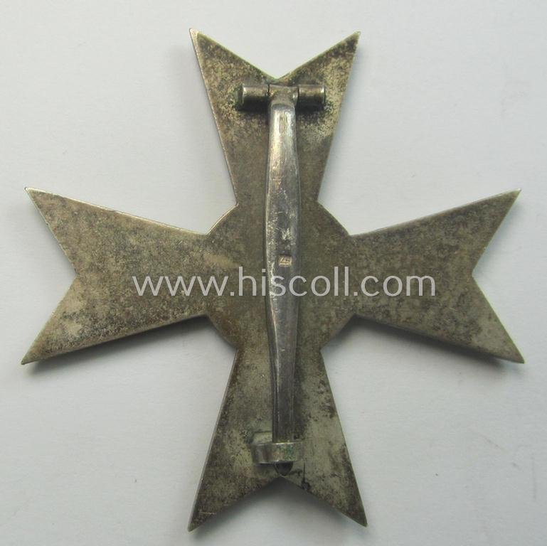 'Kriegsverdienstkreuz 1. Kl. ohne Schwn.' being a clearly maker- (ie. '4'-) marked and/or: 'Buntmetall'-based specimen by: 'Steinhauer & Lück' — image 4