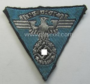Cleary used, N.S.K.K. (ie. 'National Socialistisches Kraftfahr Korps') side-cap-eagle (ie. …