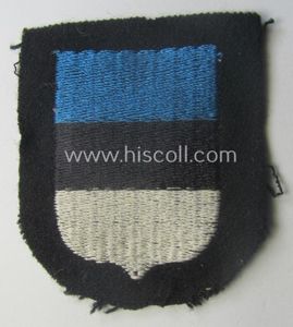 Waffen-SS 'volunteer'-arm-shield as was intended for usage by soldiers of …