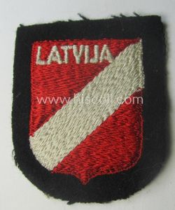 Waffen-SS 'volunteer'-arm-shield as was intended for usage by soldiers of …