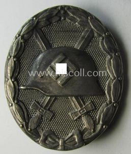 'Verwundeten-Abzeichen in Silber' being a clearly maker- (ie. '30'-) marked- …