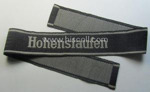 Waffen-SS cuff-title: '9. SS-Pz-Division' 'Hohenstaufen'