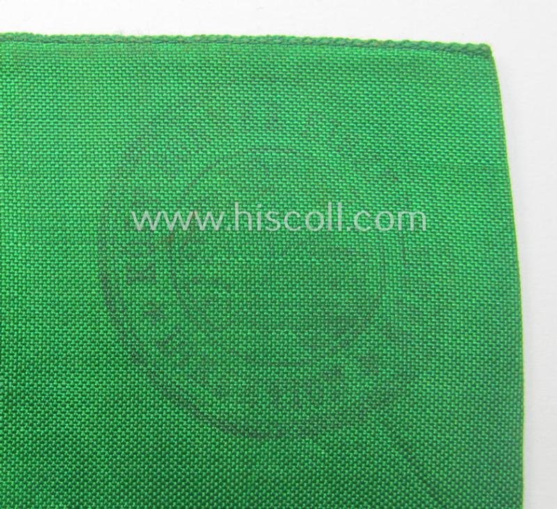 DRB- (ie. 'Deutsche Reichsbahn'-) related armband entitled: 'Eisenbahn' being of the 'entirely-woven'-type onto (typical) silk-like cloth in a technique similar to the 'BeVo'-weave pattern — image 3