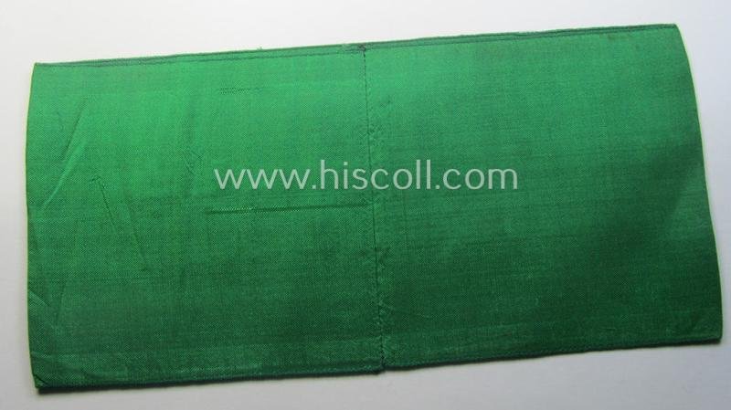 DRB- (ie. 'Deutsche Reichsbahn'-) related armband entitled: 'Eisenbahn' being of the 'entirely-woven'-type onto (typical) silk-like cloth in a technique similar to the 'BeVo'-weave pattern — image 4