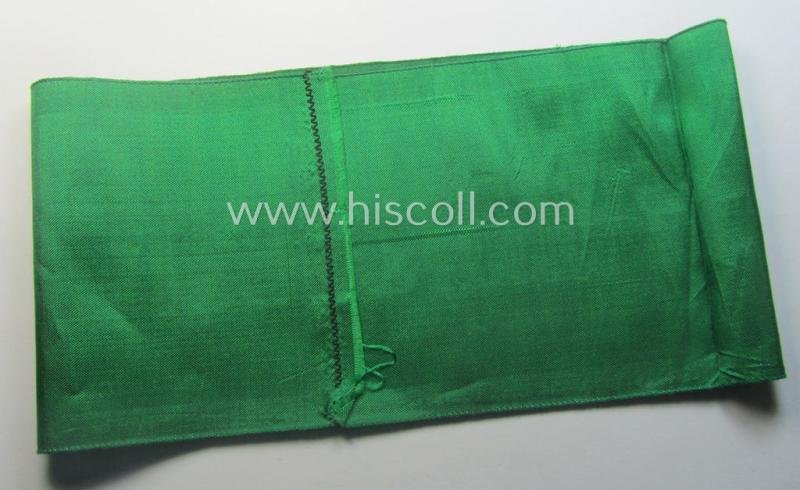 DRB- (ie. 'Deutsche Reichsbahn'-) related armband entitled: 'Eisenbahn' being of the 'entirely-woven'-type onto (typical) silk-like cloth in a technique similar to the 'BeVo'-weave pattern — image 6