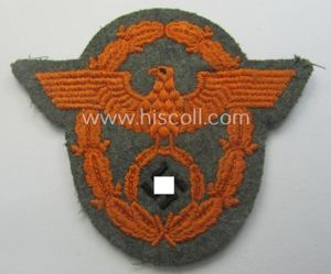 Field-police- (ie. WH (Heeres) related-) arm-eagle (ie. 'Ärmeladler') as was …