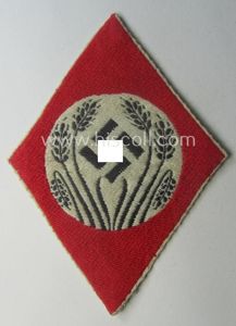 Early-pattern armbadge (ie. 'Ärmelabzeichen' or: 'Ärmelraute') as was specifically intended …