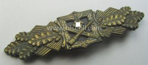 'Nahkampfspange in Bronze' (or: bronze-class close-combat clasp ie. CCC) being …