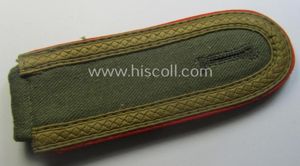 Single, WH (Heeres) 'tropical-issued' ie. 'DAK'-related, NCO-type shoulderstrap as was …