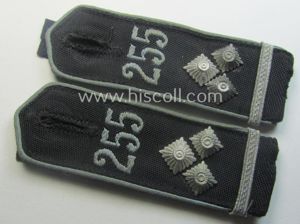 Moderately used pair of: 'Flieger-HJ' (ie. flight 'Hitlerjugend'-) shoulderstraps as …