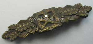 'Nahkampfspange in Bronze' (or: bronze-class close-combat clasp ie. CCC) being …