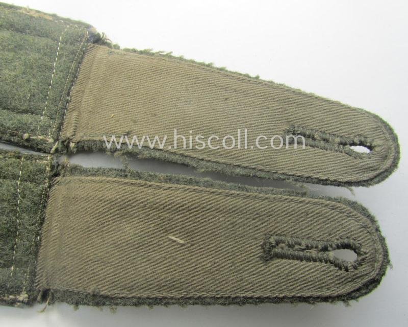 Truly used- and/or worn, pair of WH (Heeres) so-called: 'M40 o. M43'-pattern, NCO-type shoulderstraps: 'Feldwebel der Nachschub-Trpn.' — image 5