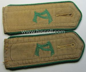 Fully matching pair of (typical) early-period and neatly 'cyphered', so-called: …