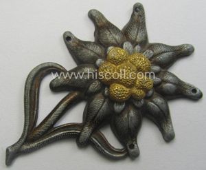 WH (Heeres) (bright) silverish- (ie. golden-) coloured, zinc-based (and neatly …