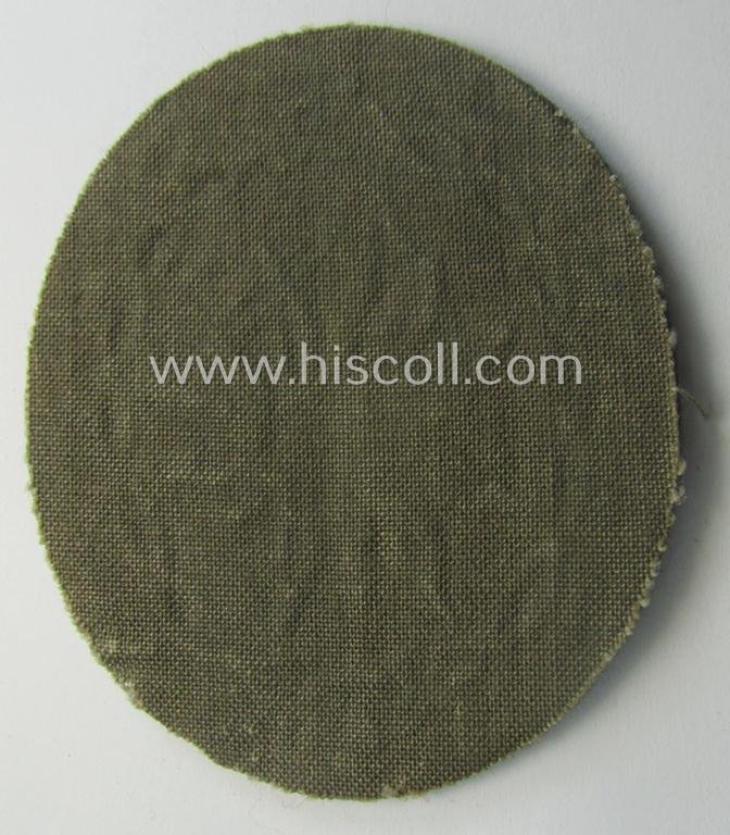 WH (Heeres) EM- (ie. NCO-) type: 'Edelweiss'-armpatch (being a machine-embroidered specimen) — image 2