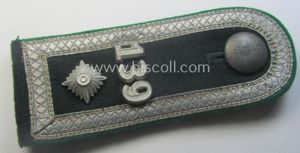 Single, WH (Heeres) NCO-type (ie. 'M36- o. M40'-pattern- and 'rounded-styled-') …