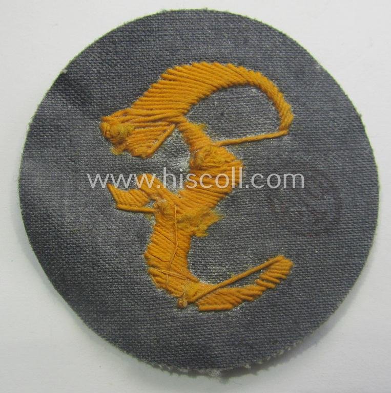 WH (Heeres) so-called: trade- and/or special-career arm-insignia (ie. 'Laufbahn- o. Tätigkeitsabzeichen') as was specifically intended for an army: 'Feuerwerker' (ie. artician) — image 2