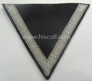 Waffen-SS- (ie. Heeres Panzer-) type 'Armwinkel' (or: rank-chevron) as executed …