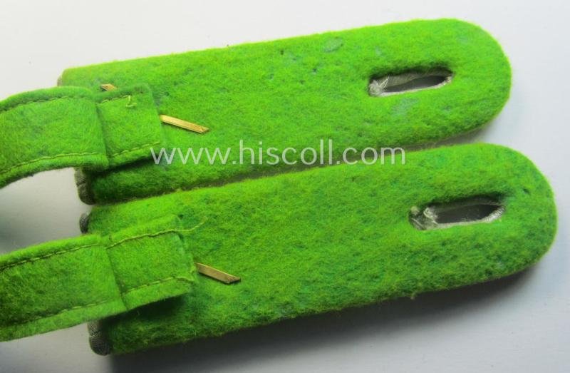 Pair of WH (Heeres) officers'-type shoulderboards: 'Oberleutnant eines Panzer-Grenadier-Rgts.' — image 4