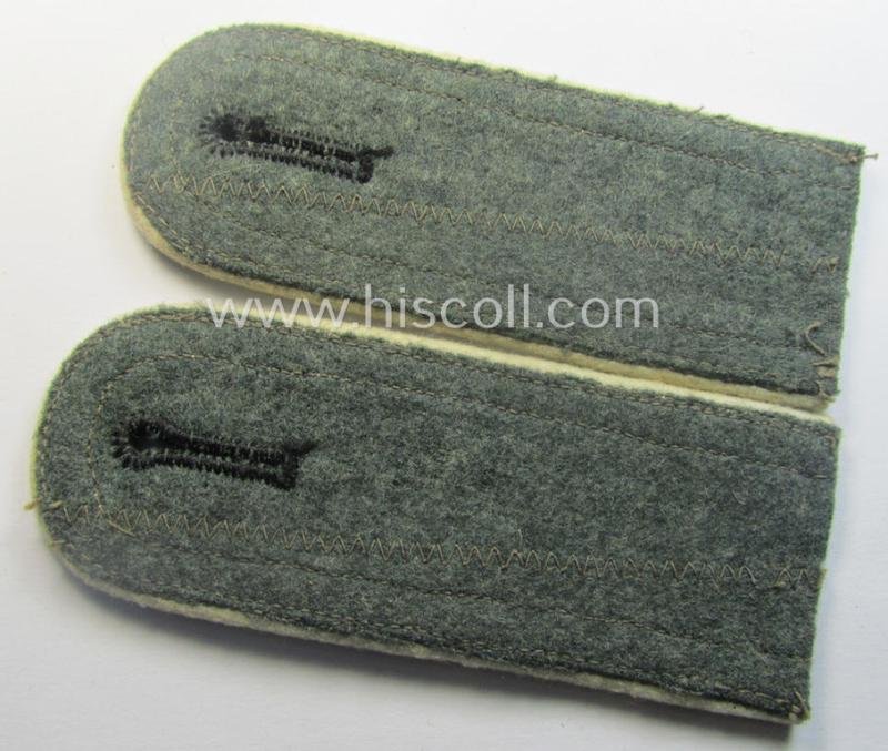 Pair of WH (Heeres) neatly 'cyphered', NCO-type shoulderstraps: 'Uffz. des Infanterie-Rgts. 68' — image 3