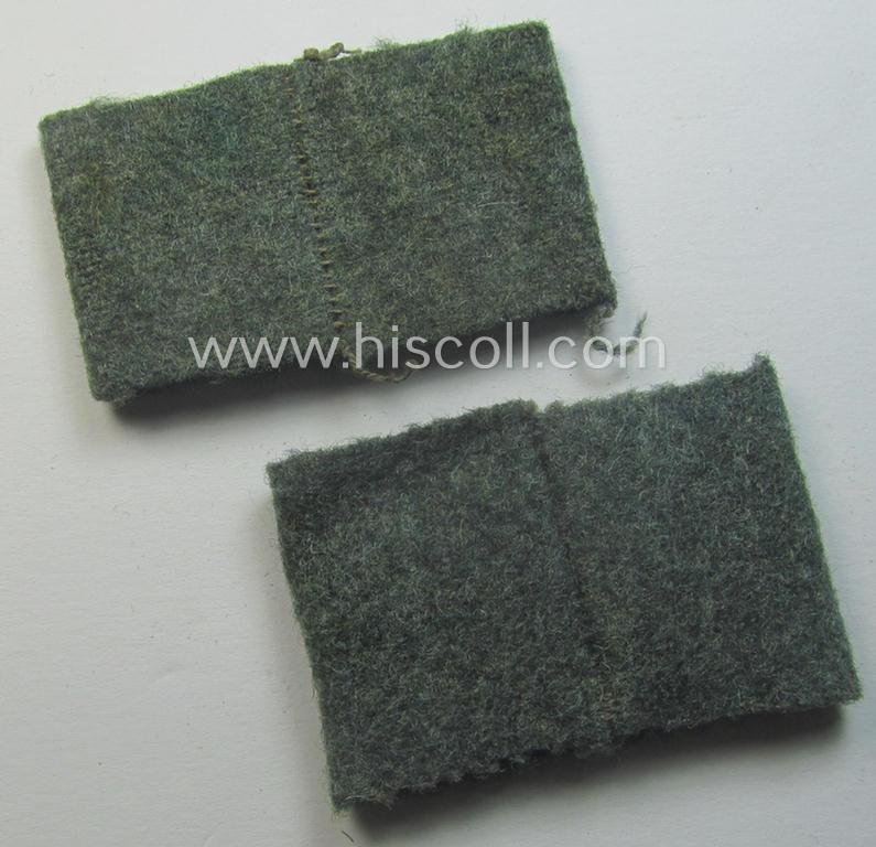 Pair of WH (Heeres) 'Panzer o. Panzerjäger'-related, 'Schulterstück-Überschuben': 'Soldat des Panzerabwehr-Abtlgs. 23' — image 2