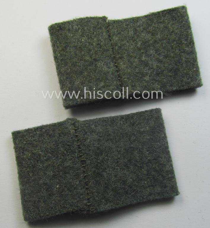 Pair of WH (Heeres) 'Kradschützen'-related, so-called: regimental shoulderstrap-'slip-ons' (ie. 'Schulterstück-Überschuben'): 'Soldat des Kradschützenbtl. der Pz.Div. u. Inf.Div. (mot) 159' — image 2