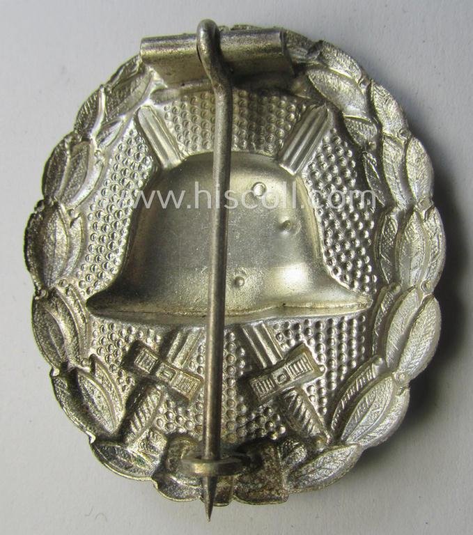 Hardly used, WWI-pattern, 'Buntmetall'-based: 'Verwundeten Abzeichen in Silber' — image 2
