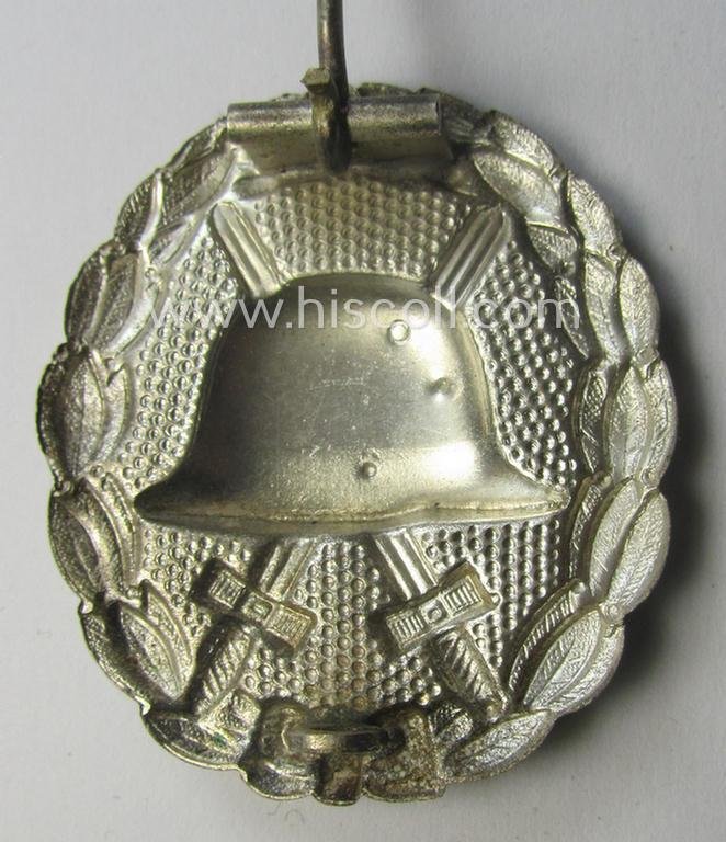 Hardly used, WWI-pattern, 'Buntmetall'-based: 'Verwundeten Abzeichen in Silber' — image 3