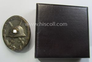 'Verwundeten-Abzeichen in Silber' being a fairly luxuriously-styled, non-maker-marked- and/or typical …