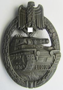 'Panzerkampfabzeichen in Bronze' (or: bronze-class panzer assault badge or PAB) …