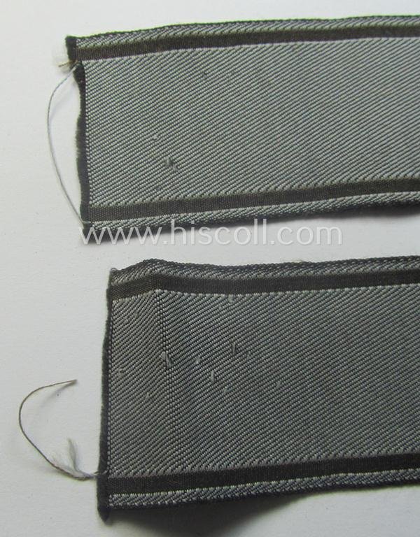 Hardly ie. never worn example of a WH (Heeres) cuff-title ie. armband (ie. 'Ärmelstreifen') entitled: 'Feldgendarmerie' (being a typical 'BeVo'-woven example) — image 6