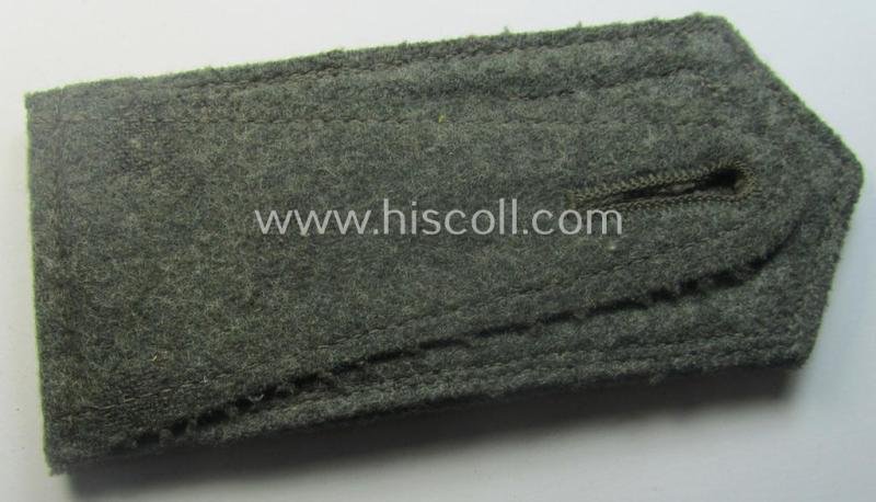 Single, 'cyphered'- (and I deem early- ie. mid-war-period) WH (Kriegsmarine) NCO-type shoulderstrap as was intended for usage by an: 'Oberfeldwebel eines Küsten-Artillerie-Rgts.' — image 3