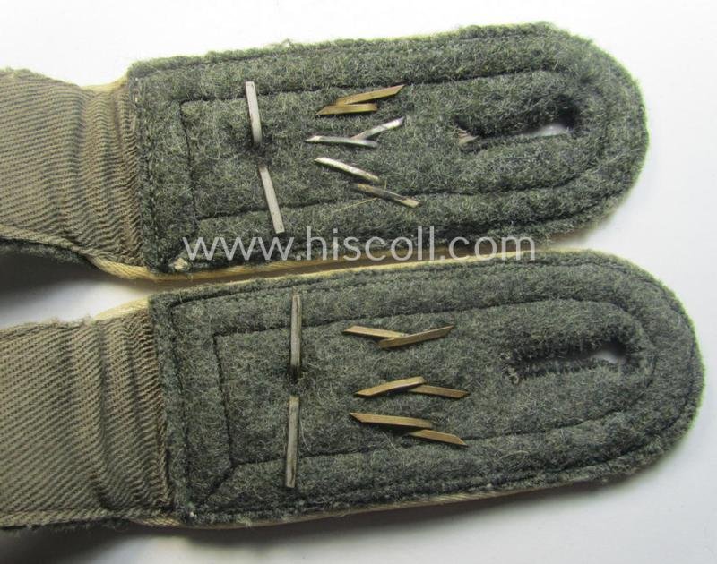 Pair of WH (Heeres) neatly 'cyphered', 'M40'-pattern NCO-type shoulderstraps: 'Feldwebel des Infanterie-Rgts. 111' (part of the '35. Inf.Div.') — image 4