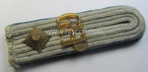 Single - and very scarcely encountered! - 'cyphered', officers'-type shoulderboard …