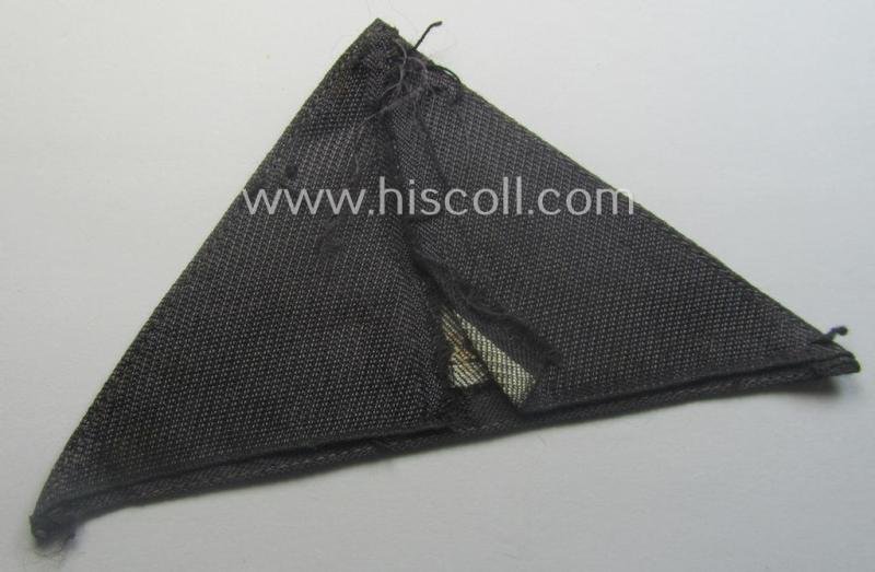 'Deutsches Rotes Kreuz'- (or: 'DRK'-) related, EM- (ie. NCO-) type, triangular-shaped arm-eagle as executed in 'BeVo'-weave pattern entitled: 'Donaueschingen' — image 2