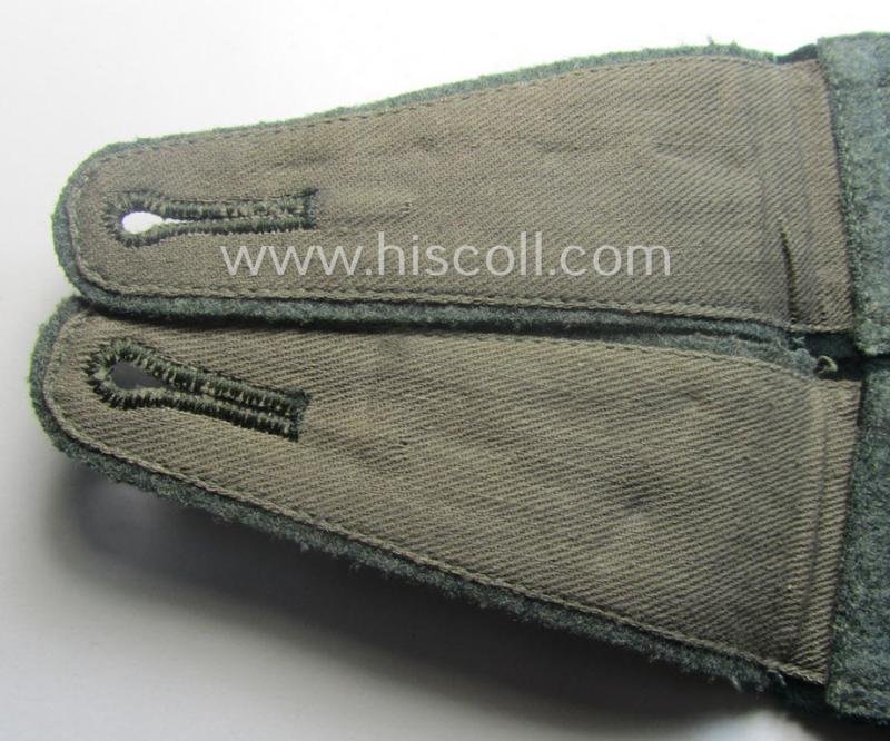 Pair of WH (Heeres) NCO-type (ie. 'M36- o. M40'-pattern- and/or 'pointed-styled'), neatly 'cyphered' shoulderstraps as was intended for usage by an: 'Oberfeldwebel des Infanterie-Rgts. 119' — image 5