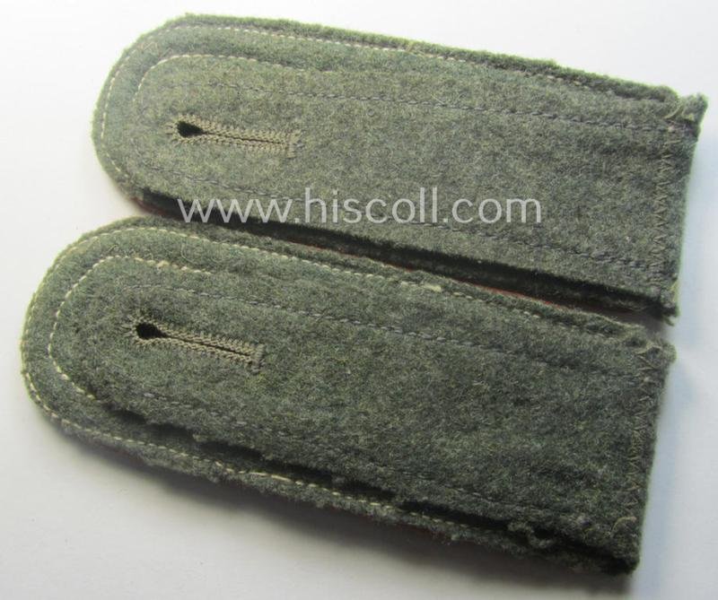 Pair of WH (Heeres) early- (ie. mid-) war-period- (ie. 'M41 o. M43'-pattern), NCO-type shoulderstraps: 'Oberfeldwebel der Kradschützenbtle. der Pz.Div. u. Inf.Div. (mot)' — image 3