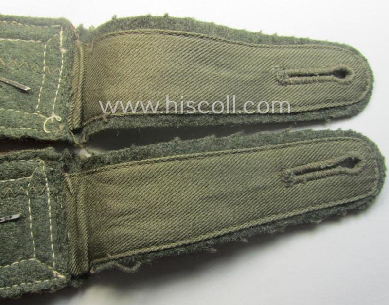 Pair of WH (Heeres) early- (ie. mid-) war-period- (ie. 'M41 o. M43'-pattern), NCO-type shoulderstraps: 'Oberfeldwebel der Kradschützenbtle. der Pz.Div. u. Inf.Div. (mot)' — image 5