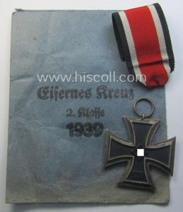 'EK II. Klasse'-set comprising of a non-maker-marked specimen that comes …