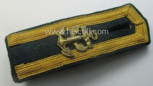 Single, (I deem) early-war-period so-called: 'M40'-pattern, WH (Kriegsmarine) tailor-made, NCO-type …