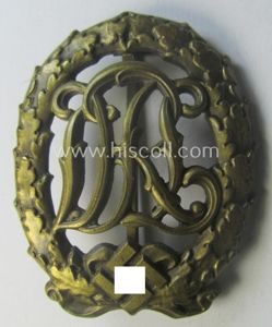 'Reichssportabzeichen DRL in Bronze' by: 'Wernstein'