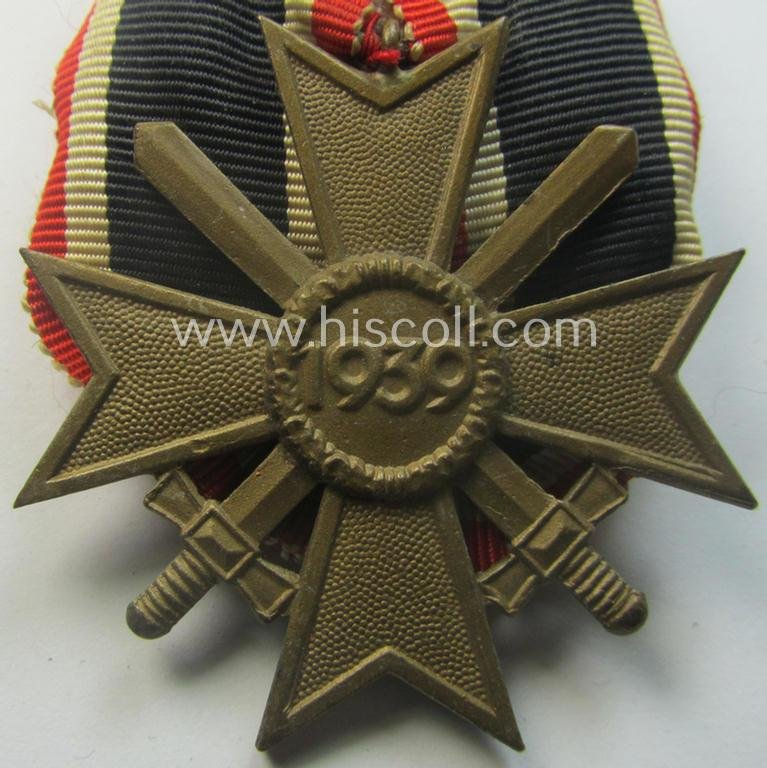 '1957-pattern 'Einzelspange': 'Kriegsverdienstkreuz II. Klasse mit Schwn.' — image 2